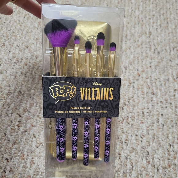 Disney Other - Disney Villians Funko POP Makeup Brush Set Evil